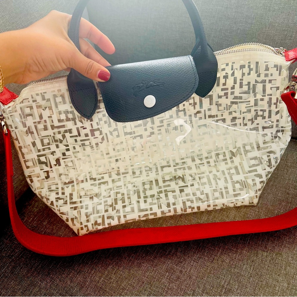 Longchamp le pliage clear
